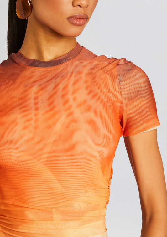 Kate Mesh Baby Tee