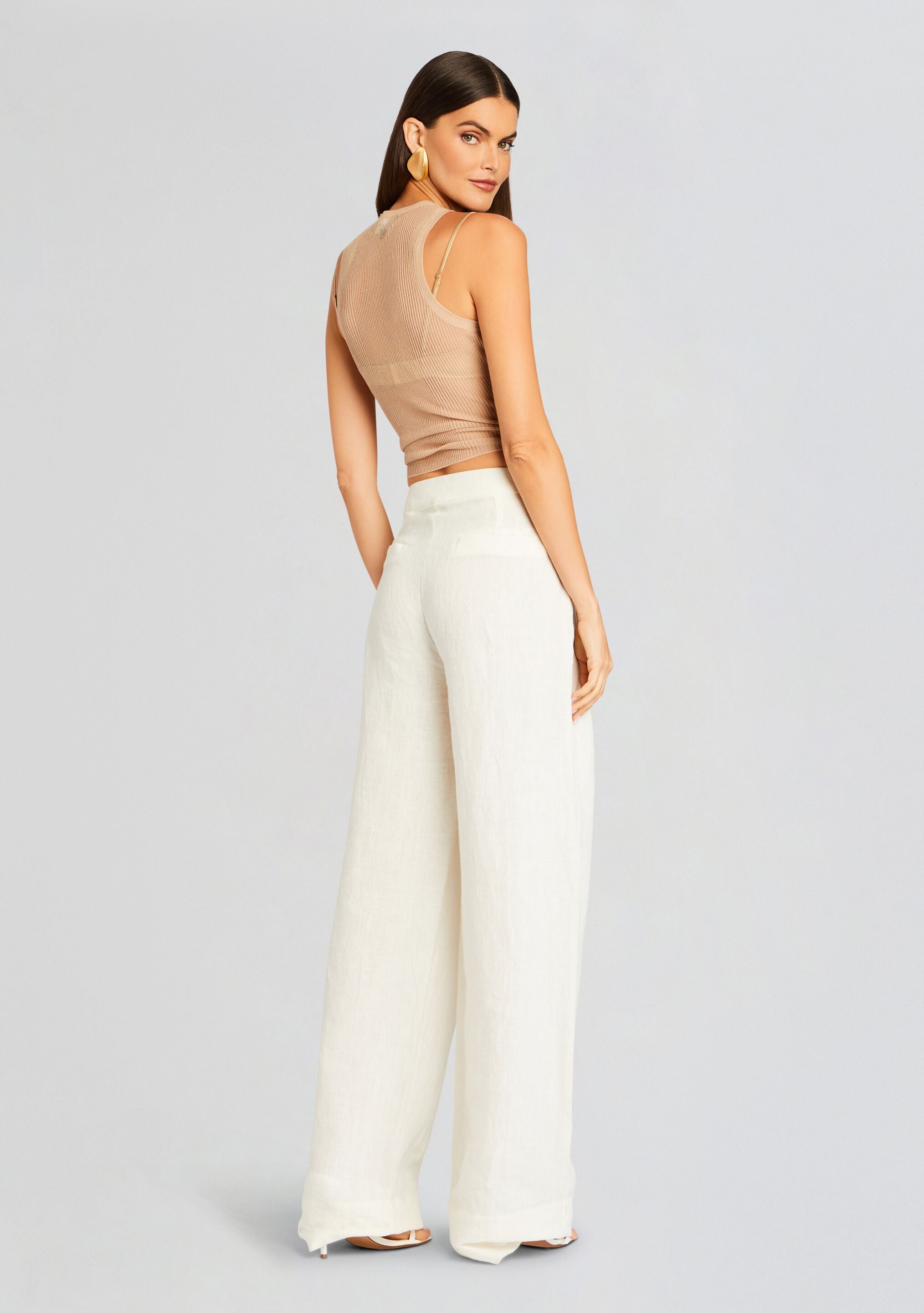 Myrtle Linen Pleated Pant