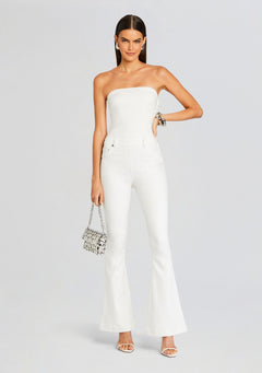 Jeanette Stretch Denim Jumpsuit