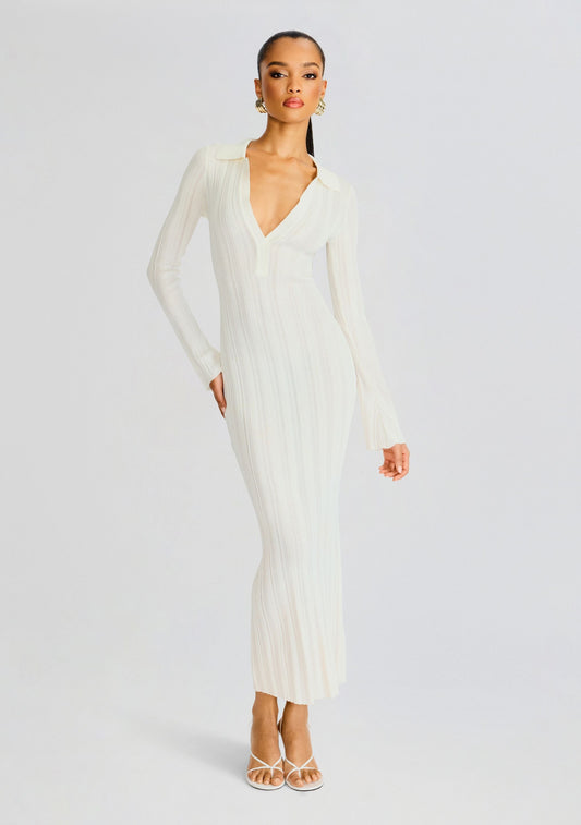 Azula Rib Knit Maxi Dress