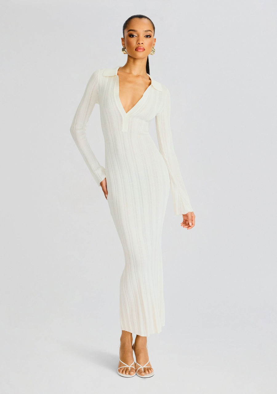 Azula Rib Knit Maxi Dress