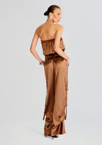 Estrella Cargo Jumpsuit