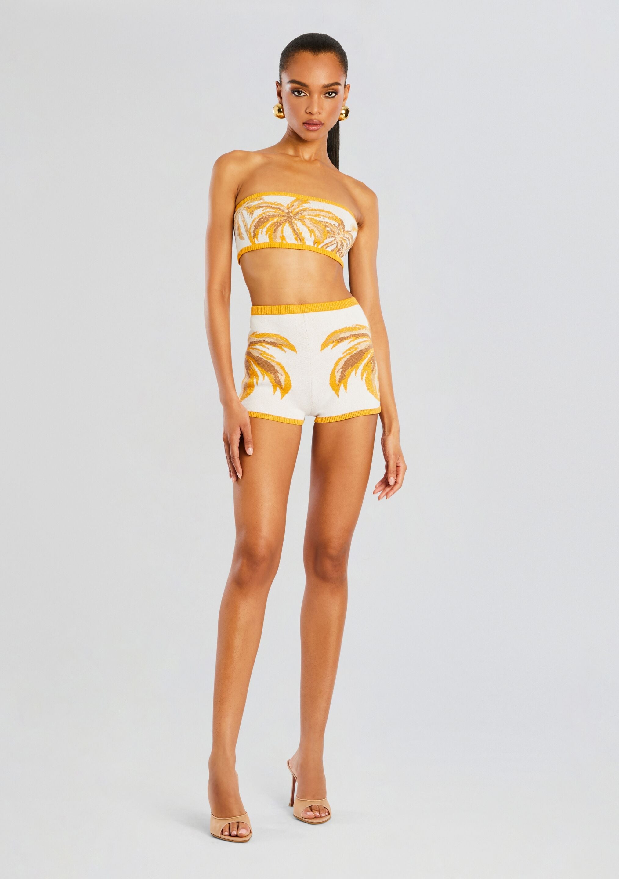 Avra Metallic Knit Top