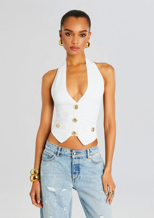 Tinsley Bandage Knit Vest