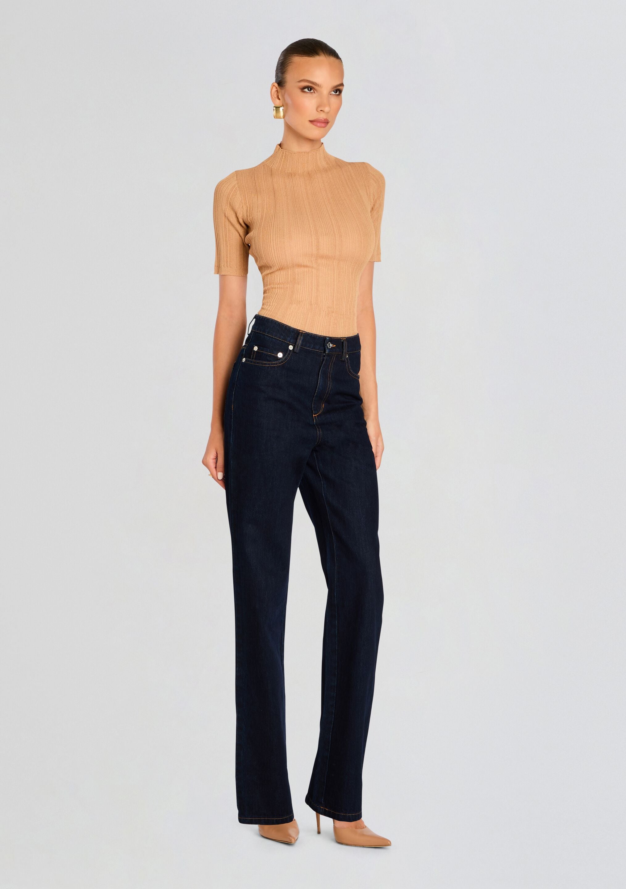 Abigail Half Sleeve Top