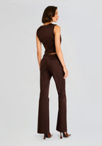 Edwina Heavy Satin Vest