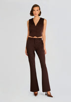 Edwina Heavy Satin Vest