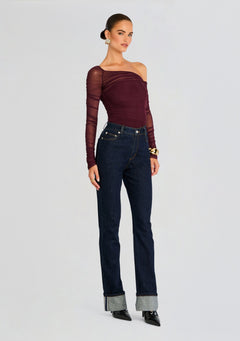Ashton High Rise Slim Flare Jean