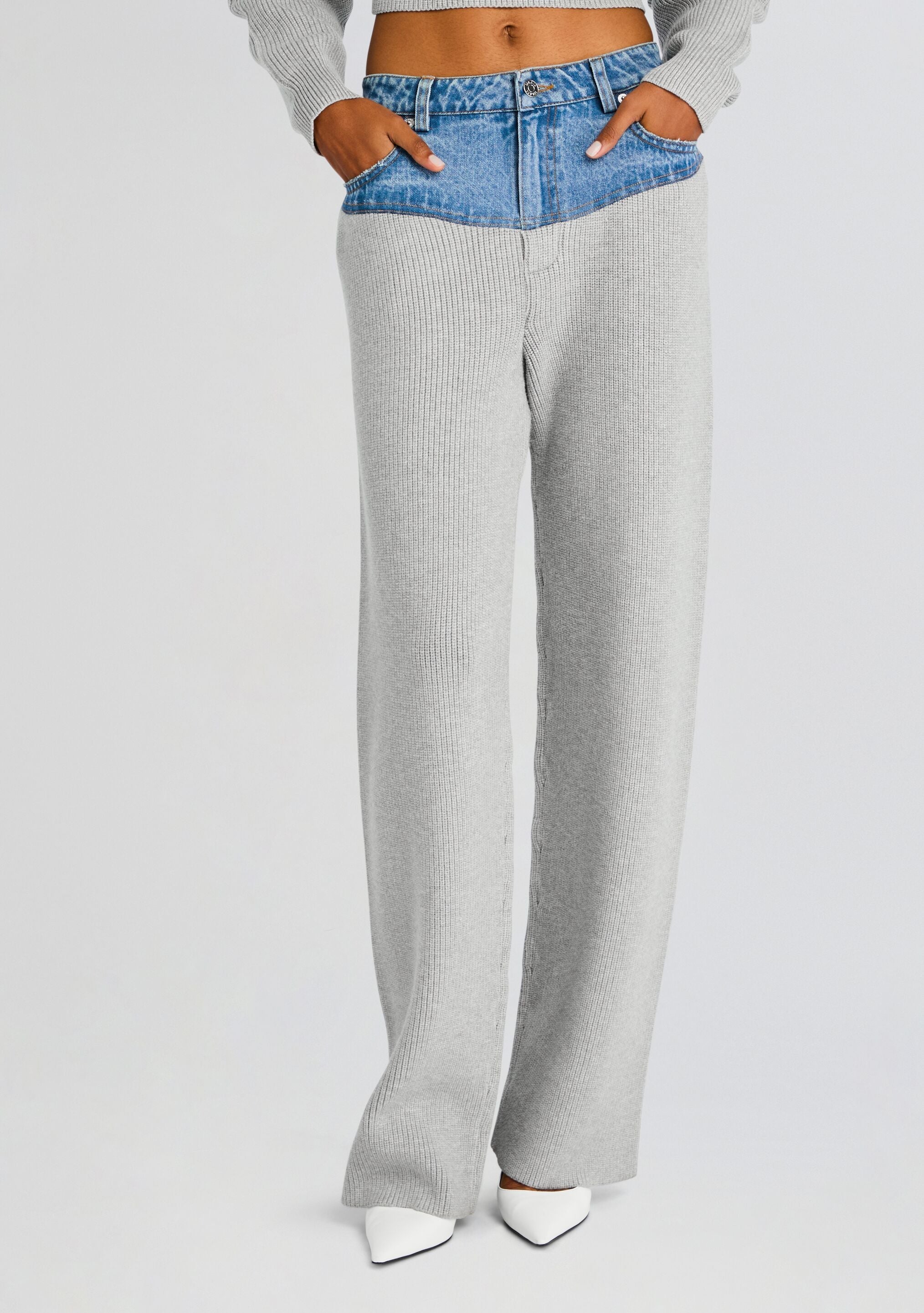Chani Knit Denim Pant