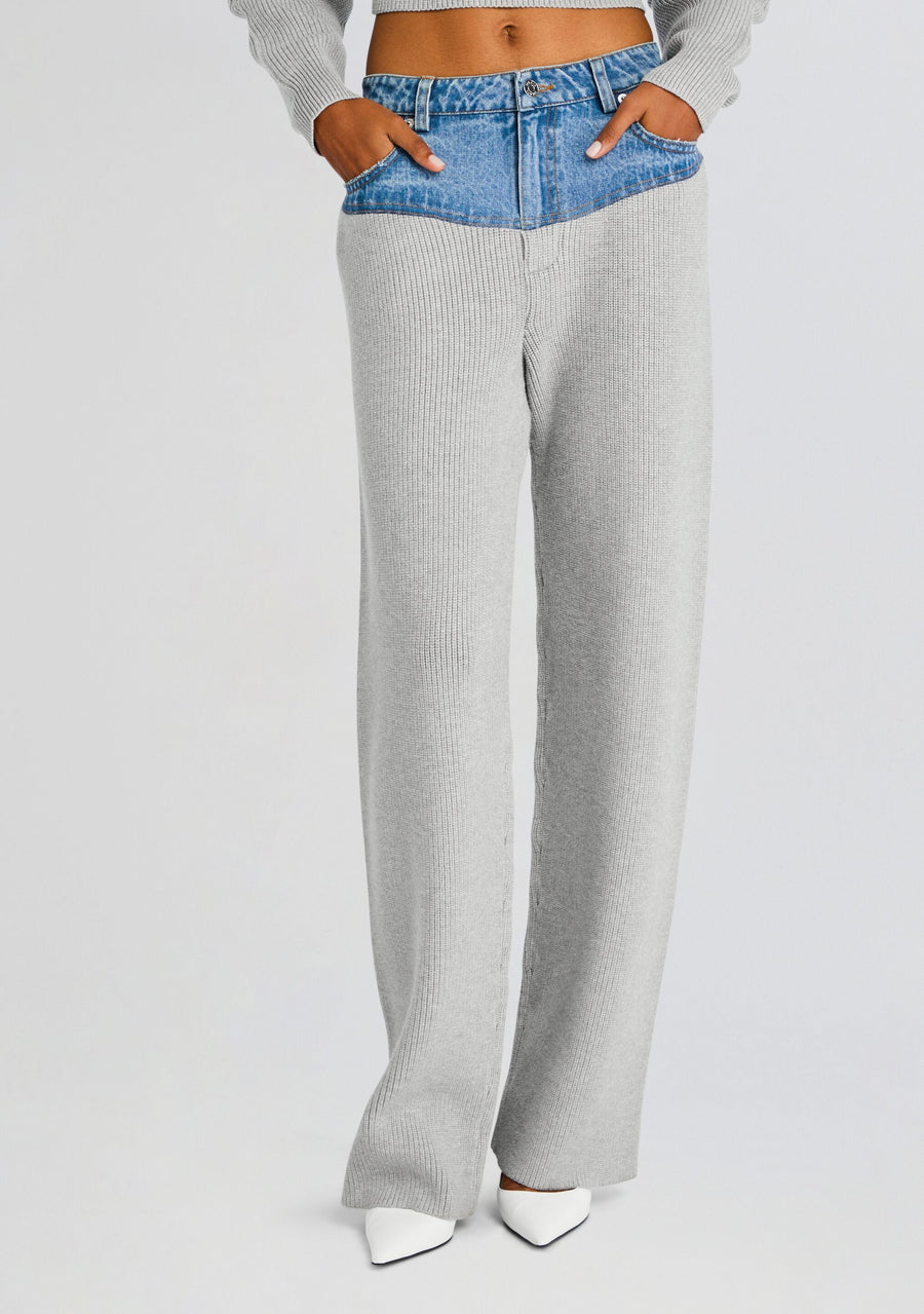 Chani Knit Denim Pant