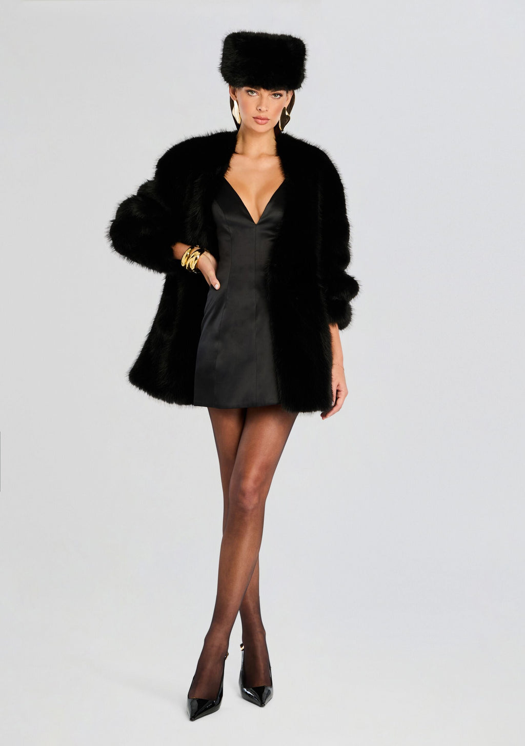 Contessa Faux Fur Hat
