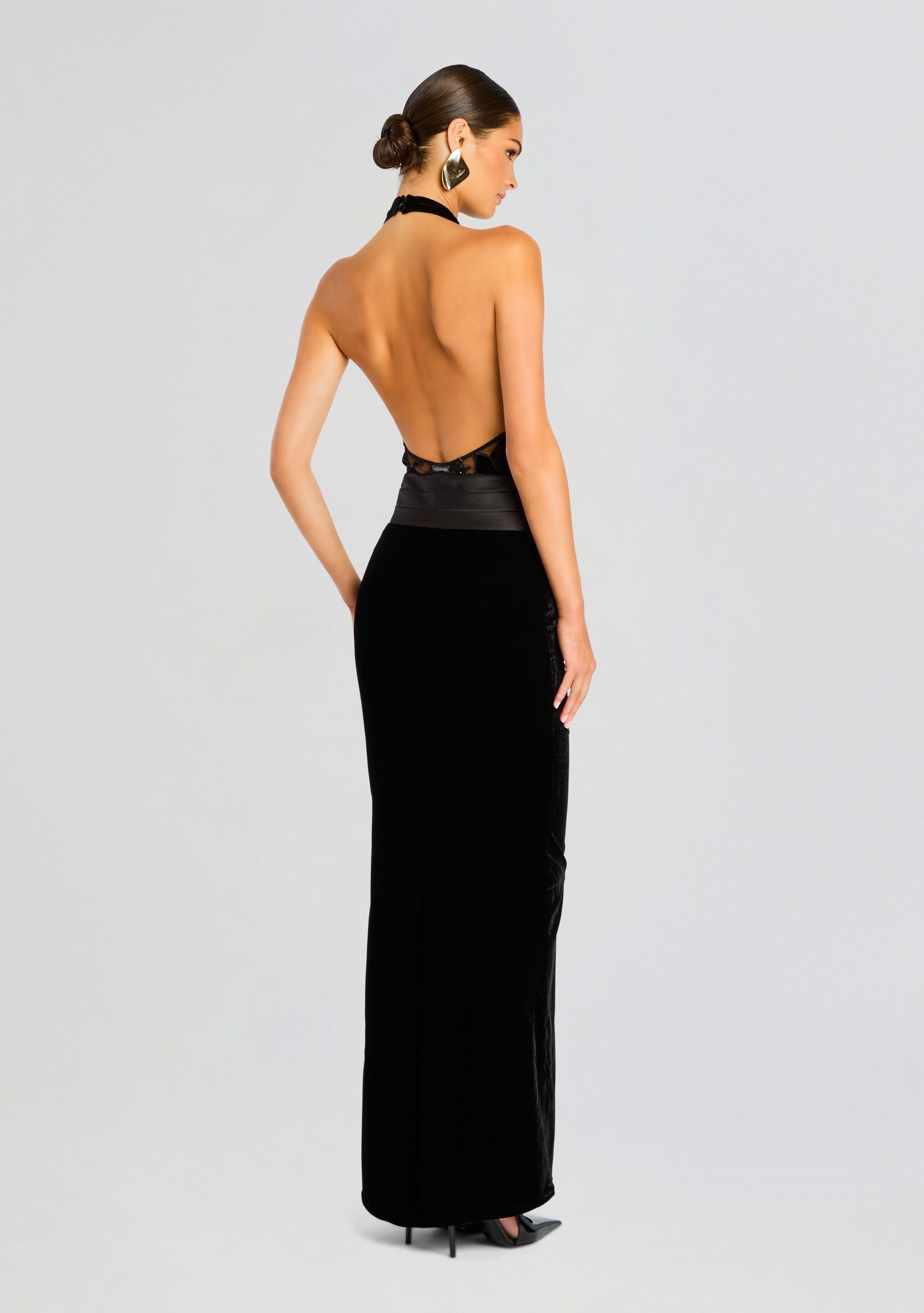 Flora Velvet Skirt