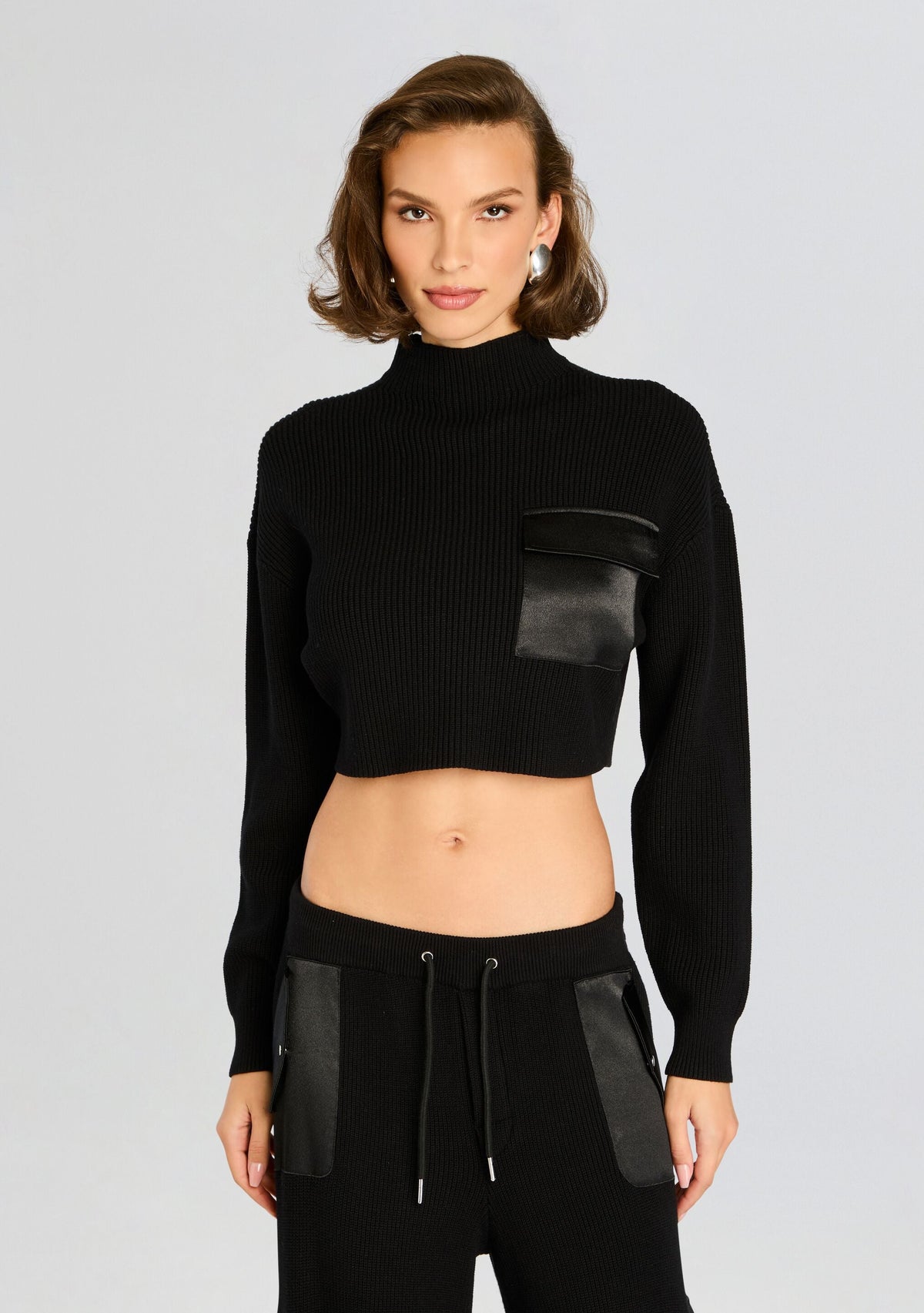 Donna Mid Cropped Sweater