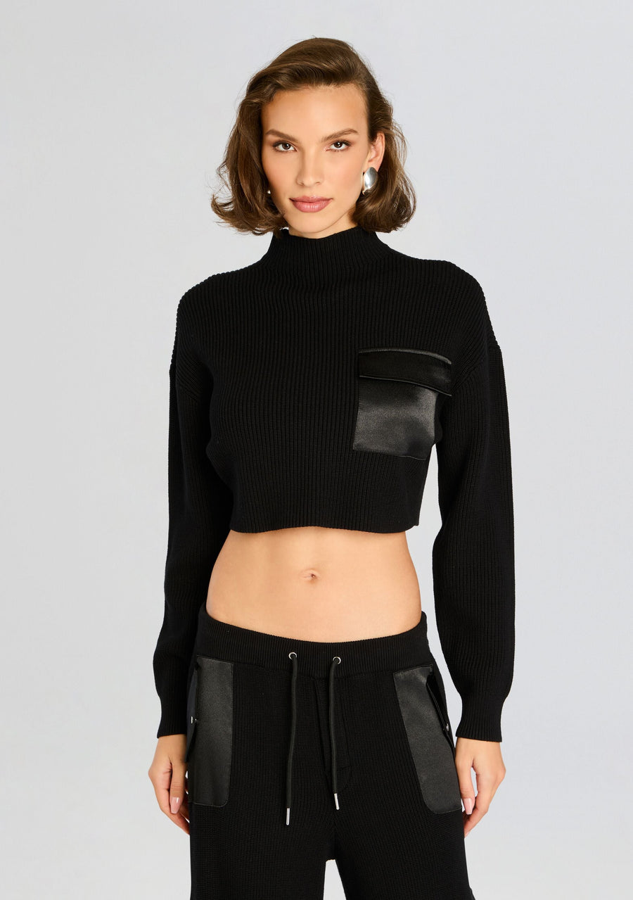 Donna Mid Cropped Sweater