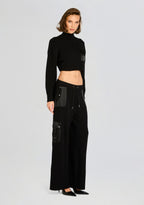 Donna Mid Cropped Sweater