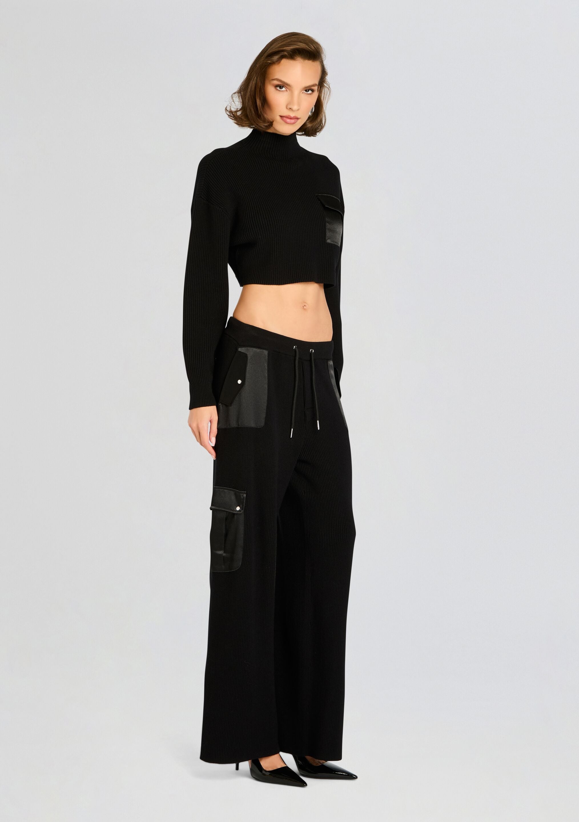 Donna Mid Cropped Sweater