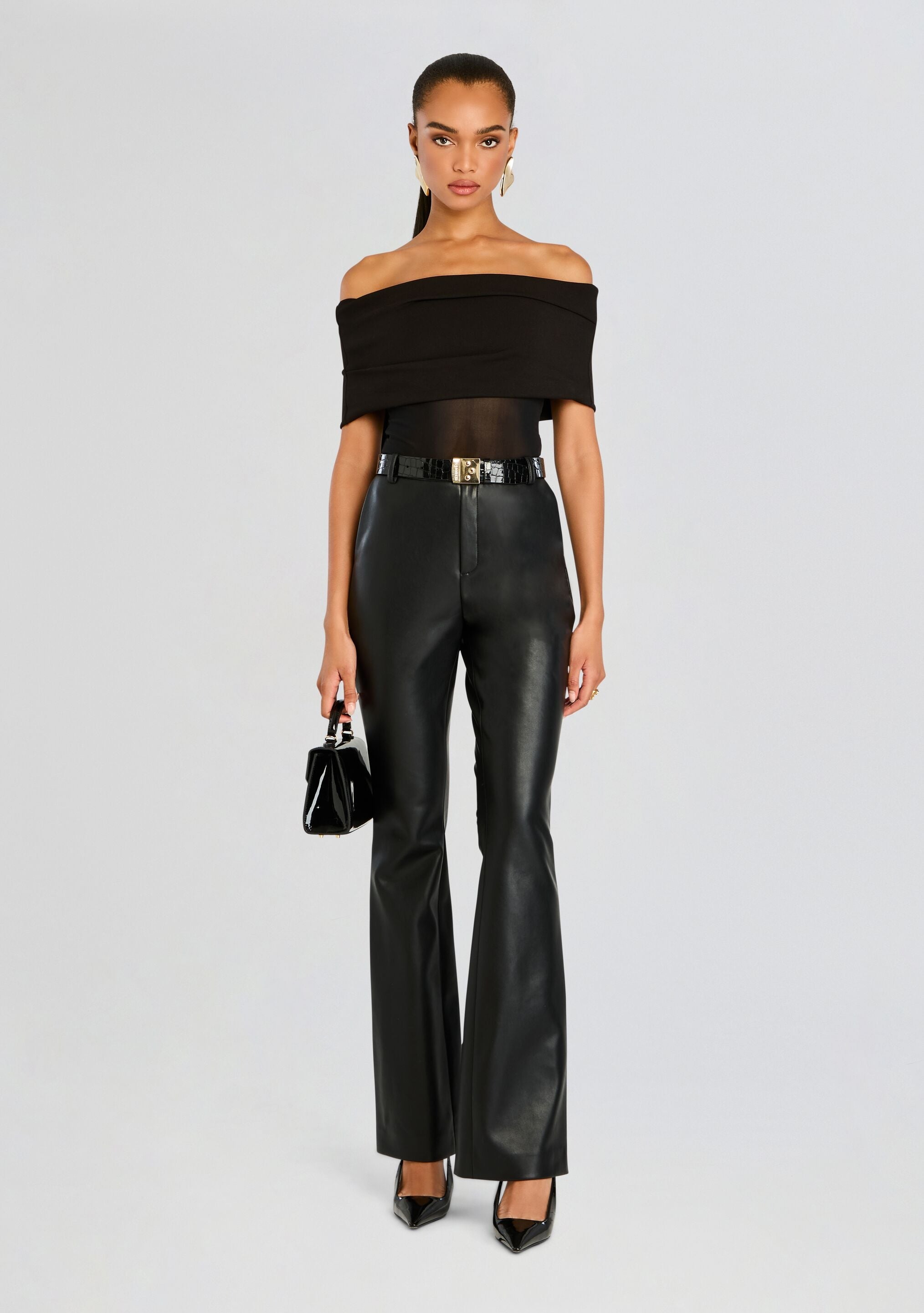 Ronja Vegan Leather Trouser
