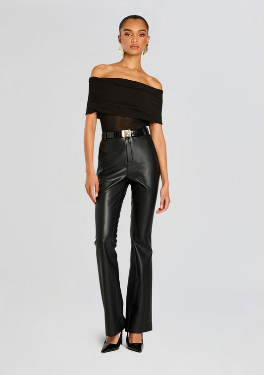 Ronja Vegan Leather Trouser