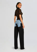 Chani Knit Denim Pant