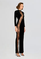 Donatella Velvet Dress