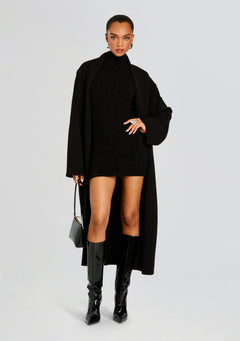 Julissa Cable Knit Mini Dress
