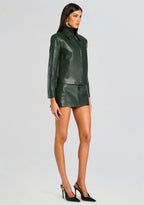 Asha Faux Leather Jacket