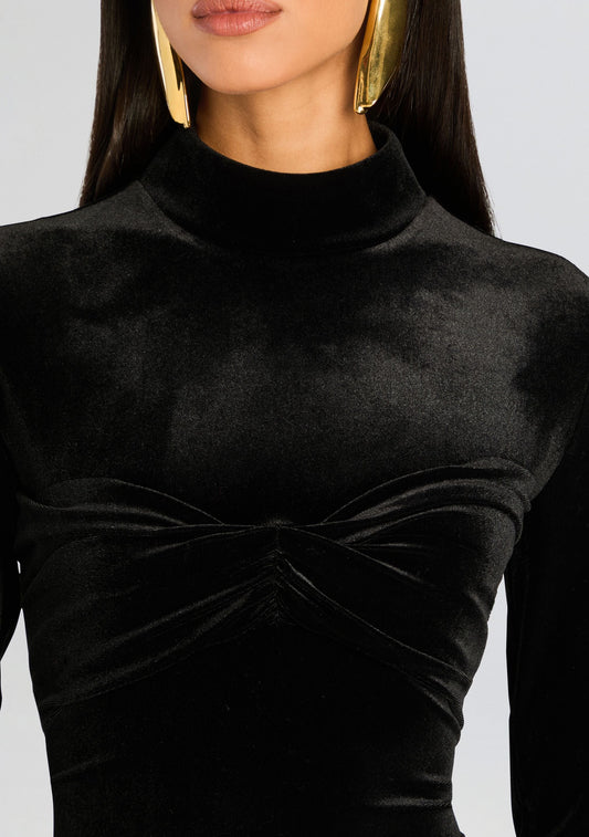 Margie Velvet Mini Dress