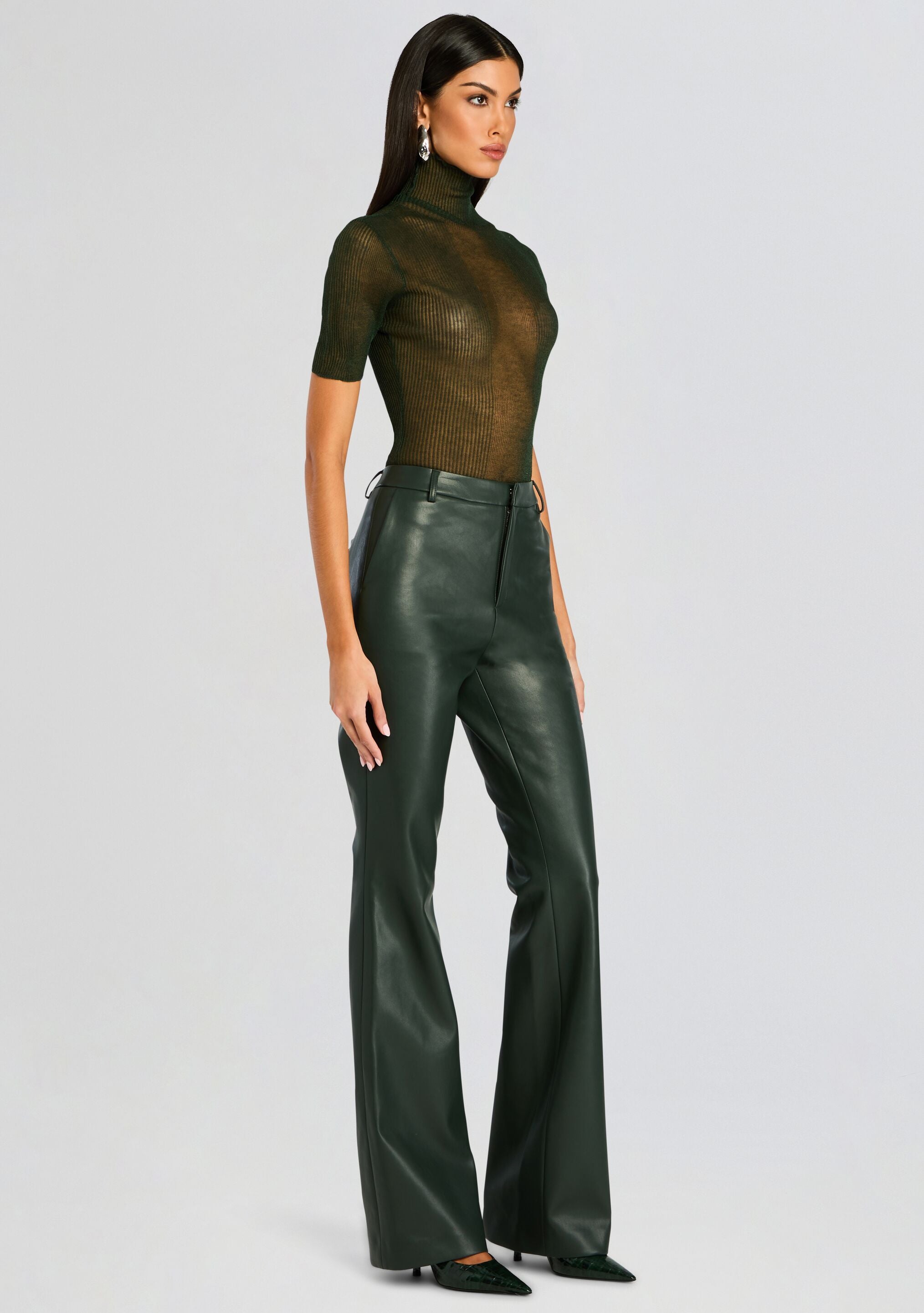 Ronja Vegan Leather Trouser