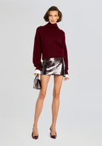 Camila Leather Skirt
