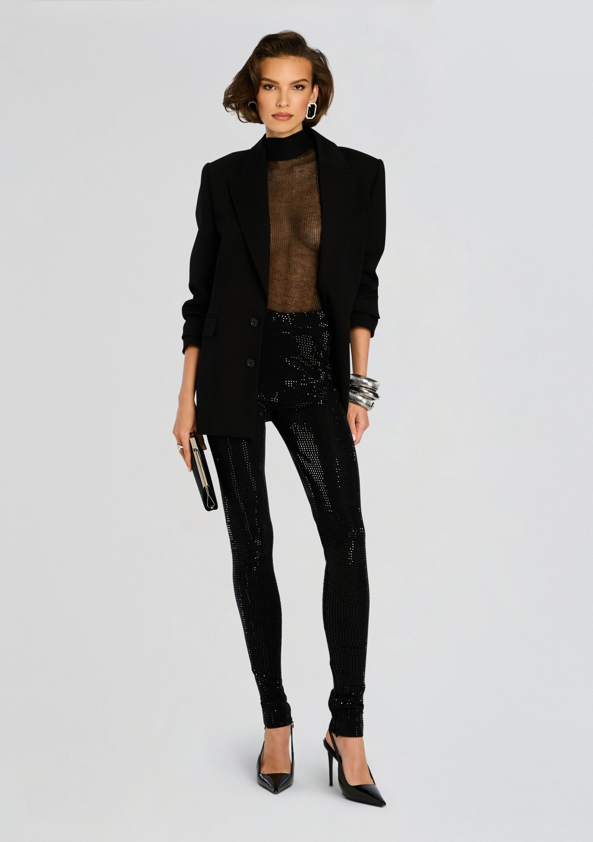 Cocoa Embellished Knit Pant