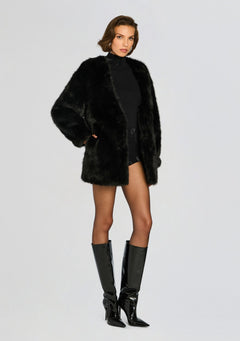Heiress Faux Fur Jacket