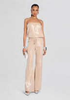 Allie Sequin Knit Jumpsuit