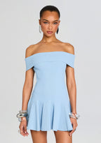 Erica Metallic Knit Dress