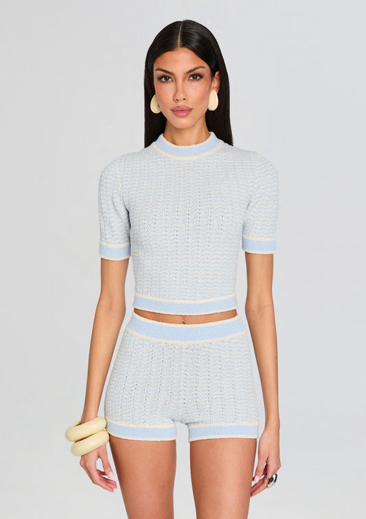Tif Knit Baby Tee