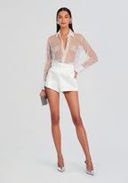 Aubriella Embellished Shirt