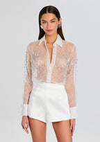 Aubriella Embellished Shirt
