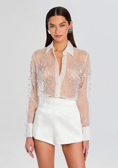 Aubriella Embellished Shirt