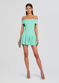 Erica Metallic Knit Dress
