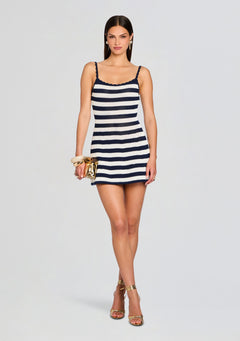 Sienna Crochet Mini Dress