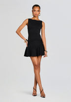 Audrina Metallic Knit Dress