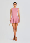 Audrina Metallic Knit Dress