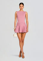 Audrina Metallic Knit Dress