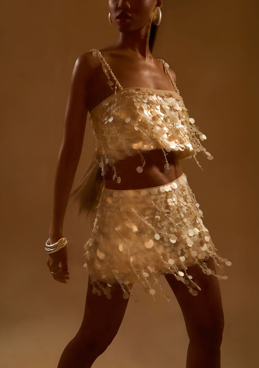 Rettie Embellished Skirt
