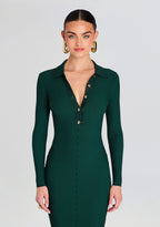 Buffy Metallic Knit Dress