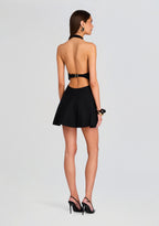 Cinzia Metallic Knit Dress