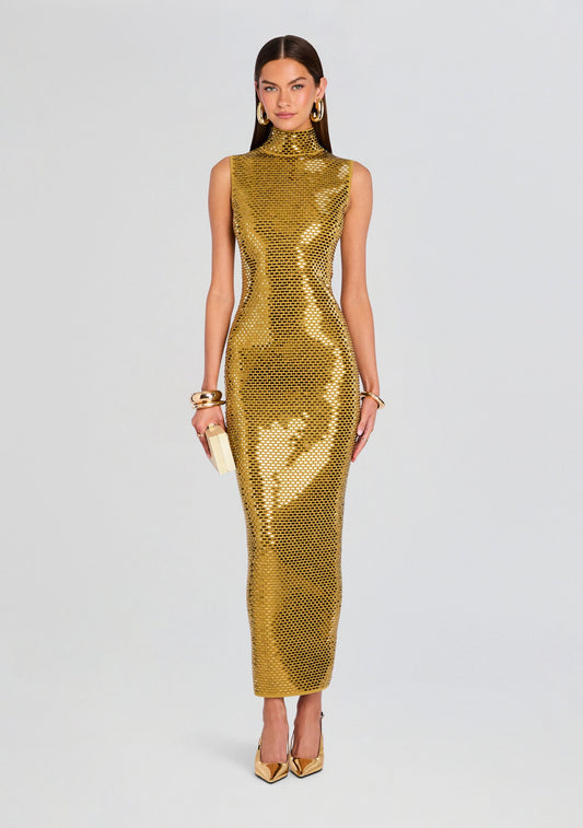 Lust Embellished Knit Dress