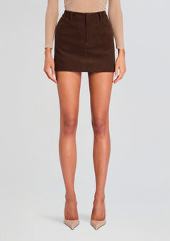 Azalea Corduroy Mini Skirt