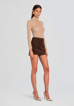 Azalea Corduroy Mini Skirt