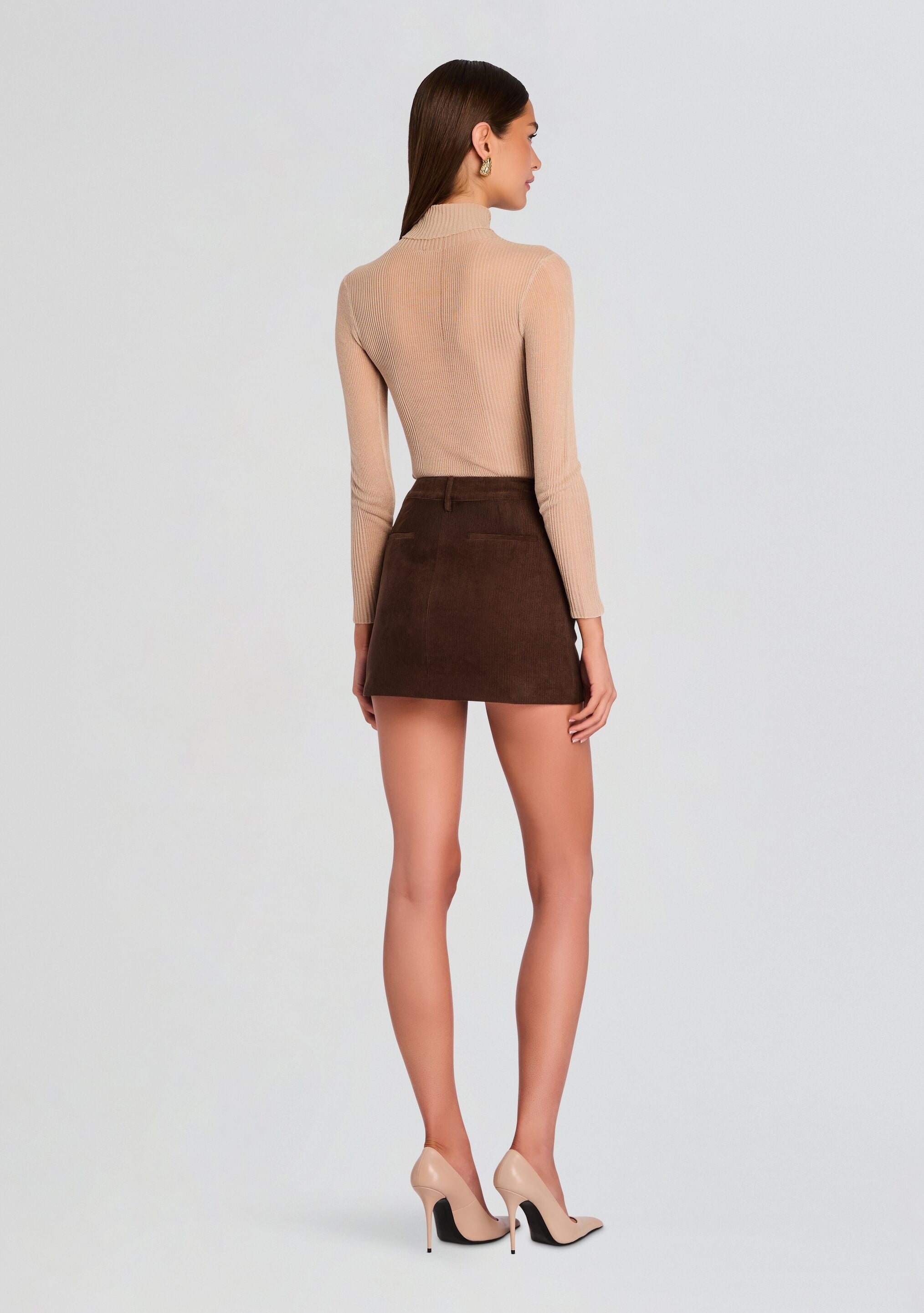 Azalea Corduroy Mini Skirt