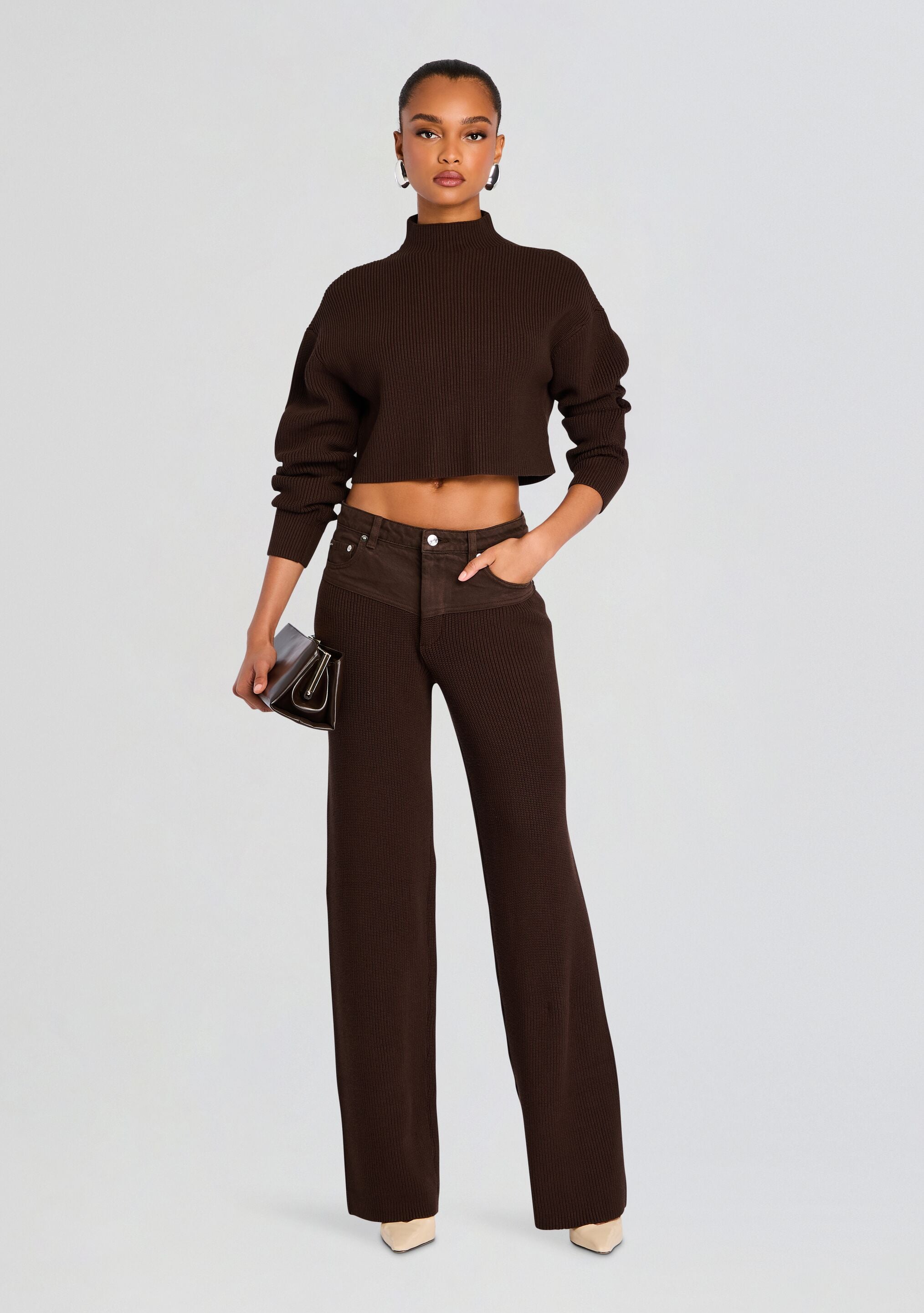 Carmen Mid Cropped Sweater